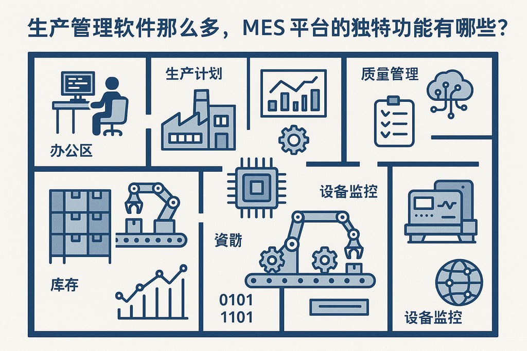 生产管理软件那么多，MES 平台的独特功能有哪些？
